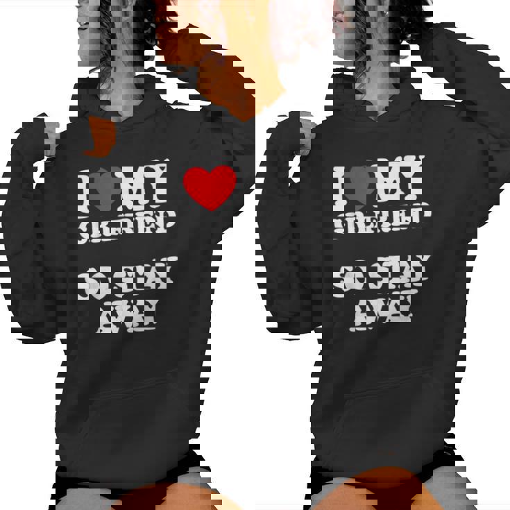 I Love My Girlfriend I Love My Girlfriendotay Away レディースパーカー