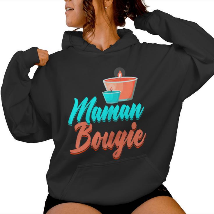 Maman Bougie Fête Des Mères Fabrication De Bougies Sweat à capuche femme