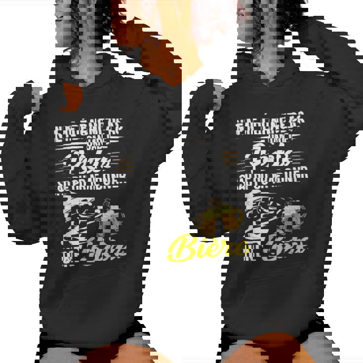 Ne Me Dérangez Je Pêche Me Donner Une Bière Pêcheur Sweat à capuche femme