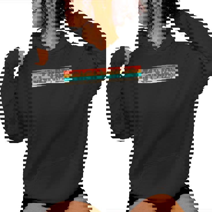 Retro Gigiibes 面白くてかわいいギフト レディースパーカー