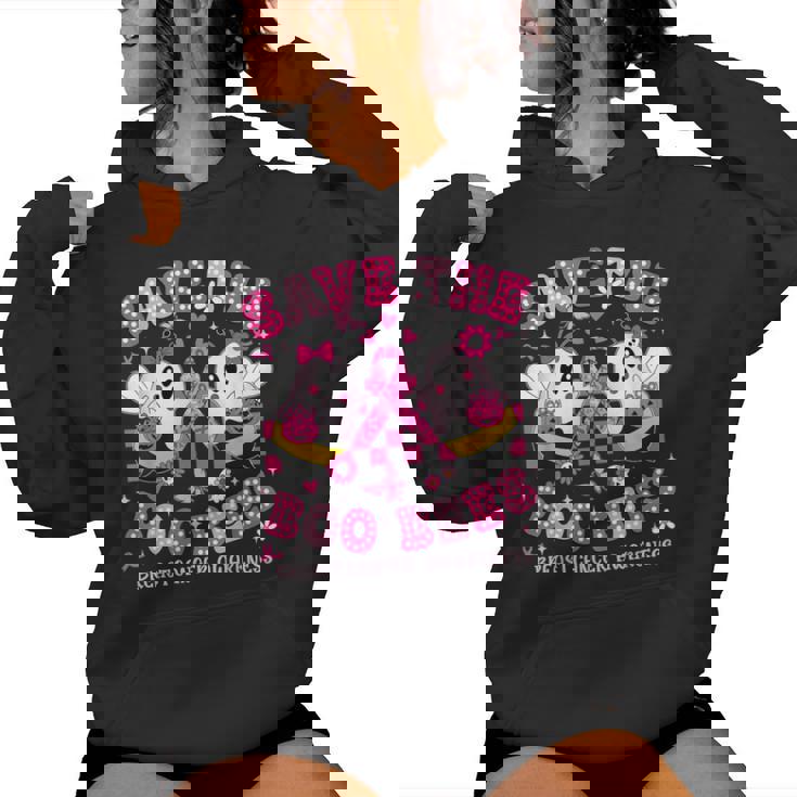 Save The Boo Ghost Bees Breast Cancer Awareness Men Women Hoodie