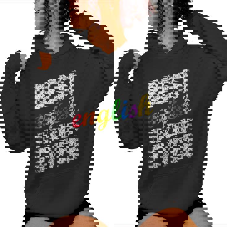 最高の英語教師 文法 クラス 男性 女性 教員 英語教師 レディースパーカー