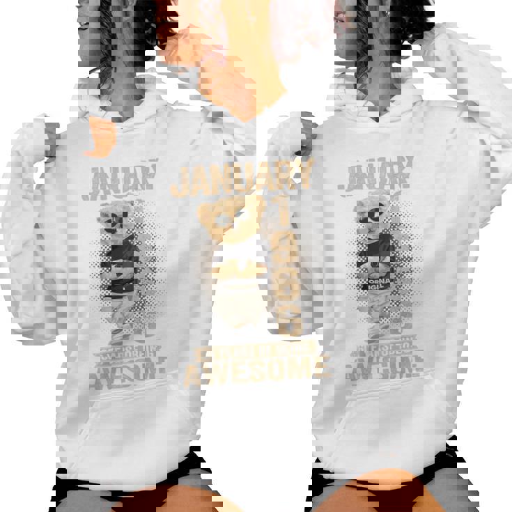 60歳 1966年1月 テディベア 60歳 誕生日 男性 女性 レディースパーカー