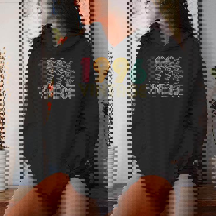 30歳の誕生日プレゼント 30歳 男性 女性 レトロ ヴィンテージ 1996 レディースパーカー 彼女への贈り物