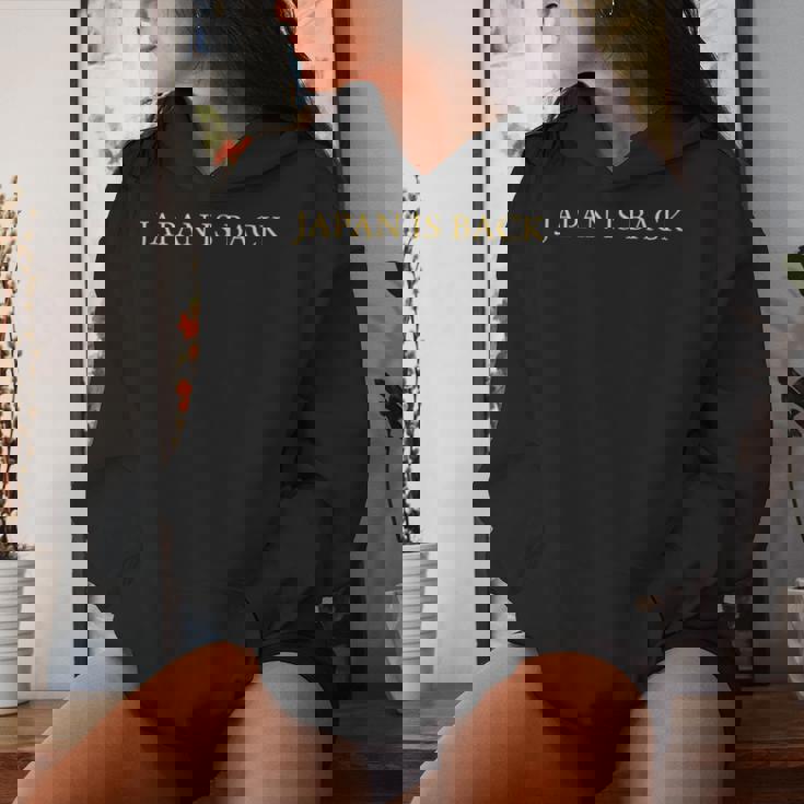 Japan Is Back – Trendy Minimalist For & 長袖tシャツ レディースパーカー 彼女への贈り物