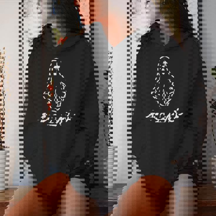 Mama Ghost Boo One Spooky Mama First Halloween Birthday Boy Women Hoodie Gifts for Her