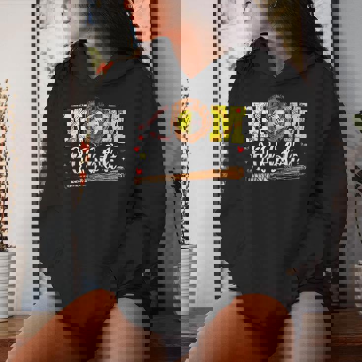 Mom Of Both Game Day Baseball Softball Mother's Day 2025 Women Hoodie Gifts for Her Mom Of Both Game Day Baseball Softball Mother's Day 2025 Women Hoodie Gifts for Her