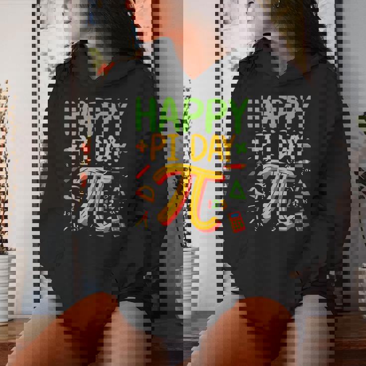 Pi Day Math Teacher March 14Th Happy Pi Day 314 Pi レディースパーカー 彼女への贈り物