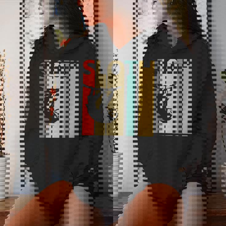 Sloth ナマケモノ 動物 レディースパーカー 彼女への贈り物