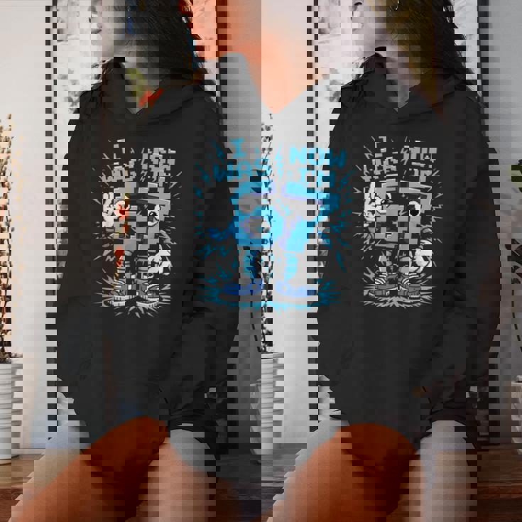 I Was 6 Now I'm 7 67 7歳の誕生日 女の子 男の子 レディースパーカー 彼女への贈り物