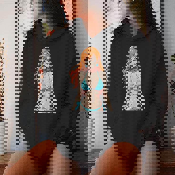 セクシー ワイフ ビーチ アニメ 女の子 日本語 レディースパーカー 彼女への贈り物