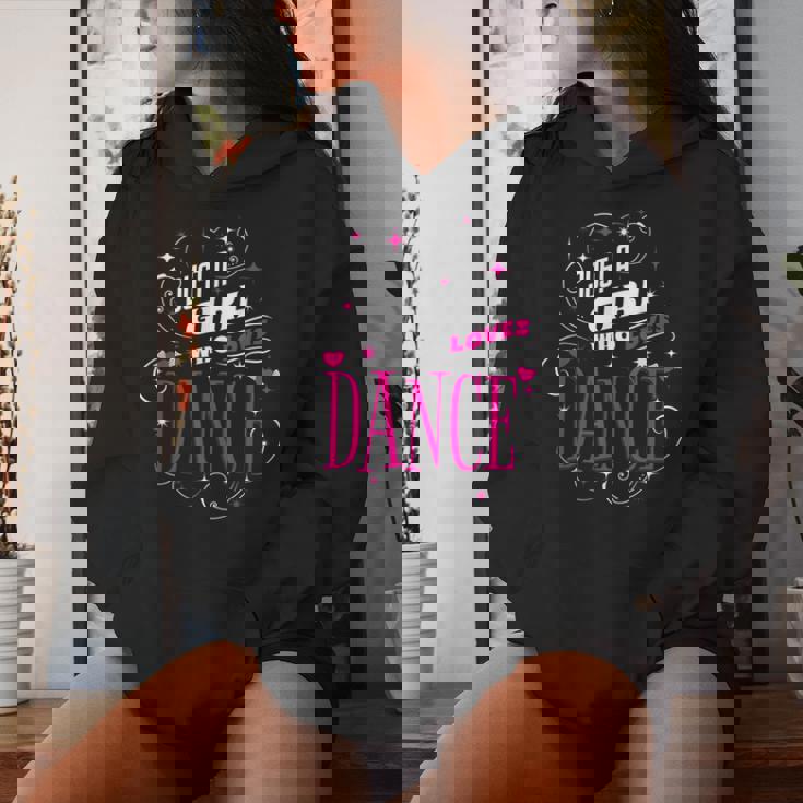 ダンス好きのためのダンスが大好きな女の子だけ レディースパーカー 彼女への贈り物