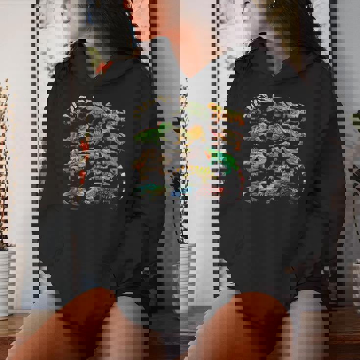 トカゲイグアナ クールな爬虫類タイプ – 男性、女性、男の子、女の子。 レディースパーカー 彼女への贈り物