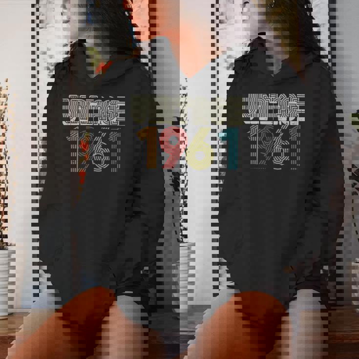 ヴィンテージ 1961年 レトロ 60歳 60歳 誕生日プレゼント 男性 女性 レディースパーカー 彼女への贈り物