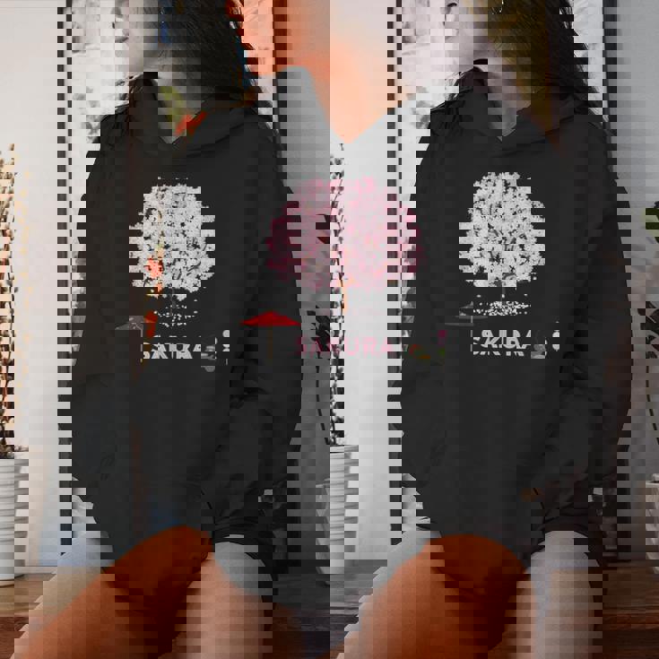 和 桜 シャツ ピンク 桜 花 木 花見 レディースパーカー 彼女への贈り物