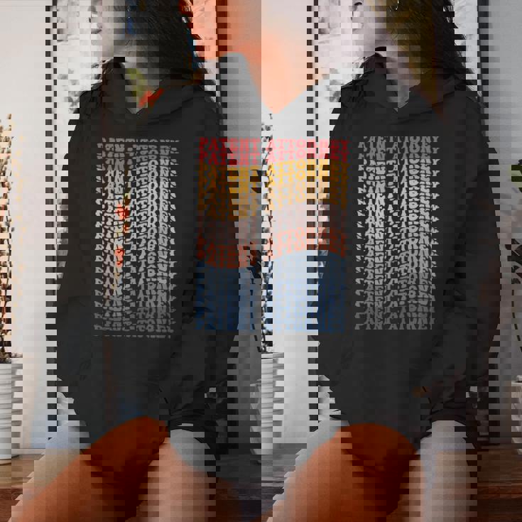 特許弁理士 Groovy レトロ 長袖tシャツ レディースパーカー 彼女への贈り物