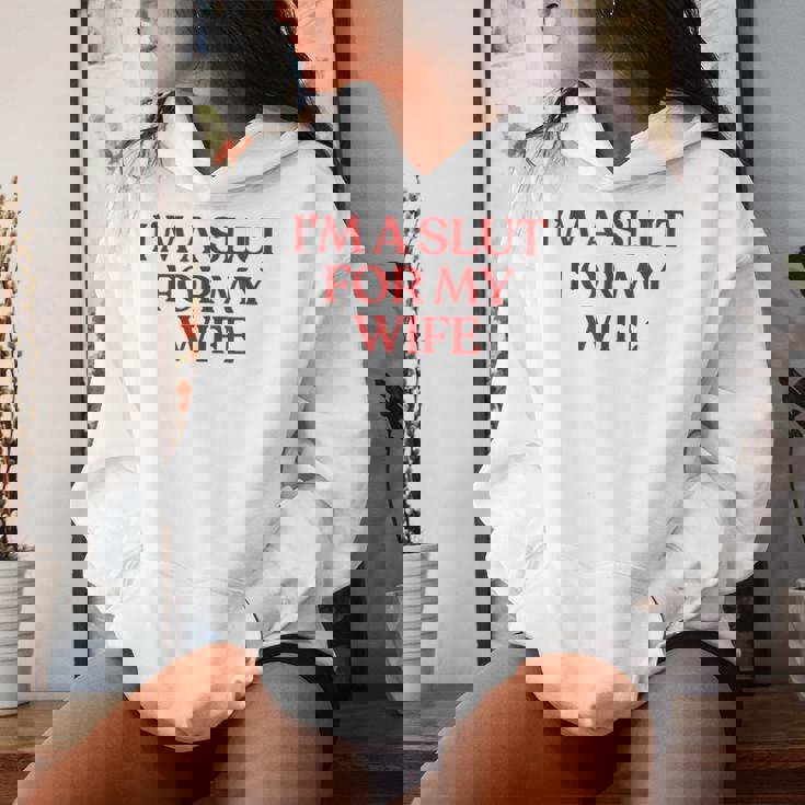 I'm Alut For My Wife Y2k Aesthetic Trendy レディースパーカー 彼女への贈り物