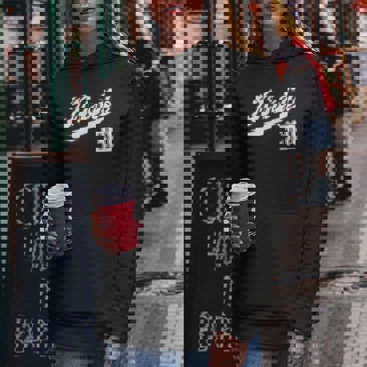 30 歳 誕生日 三十路 祝い 30歳 30才 お祝い 男性 女性 アラサー 贈り物 野球 ユニフォーム 長袖tシャツ レディースパーカー 面白い贈り物