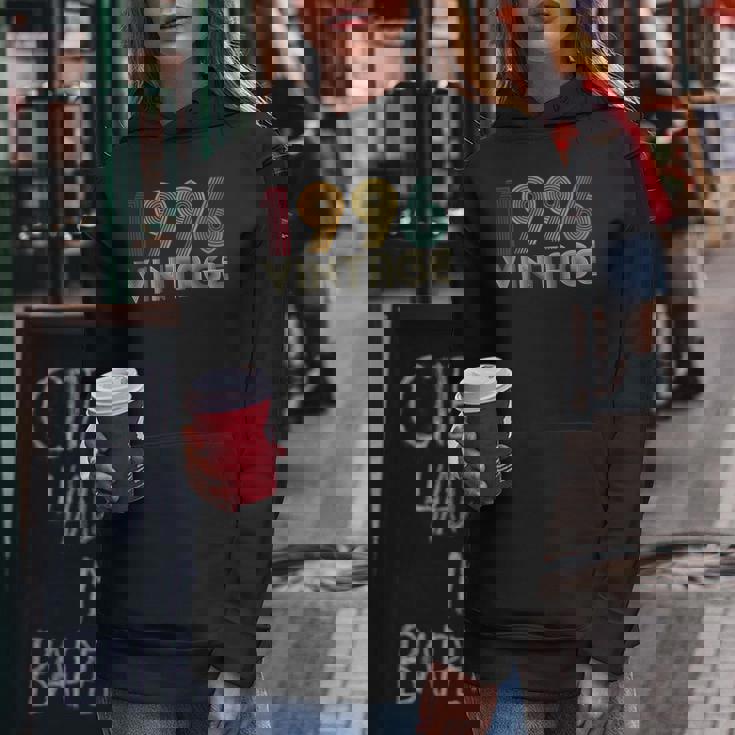 30歳の誕生日プレゼント 30歳 男性 女性 レトロ ヴィンテージ 1996 レディースパーカー 面白い贈り物