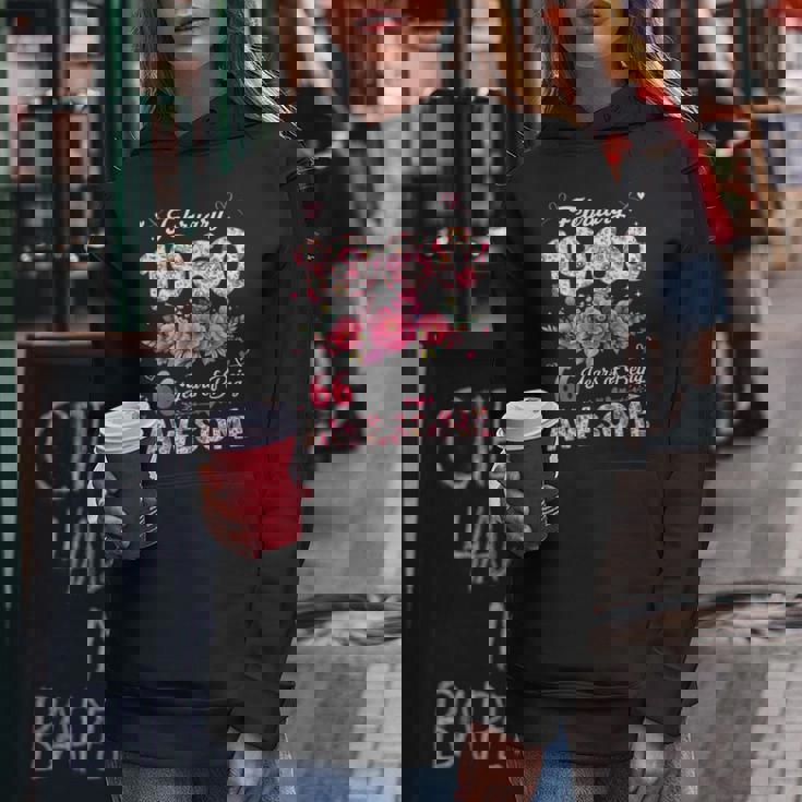 66歳 1960年2月 花柄 66歳 誕生日 男性 女性 レディースパーカー 面白い贈り物