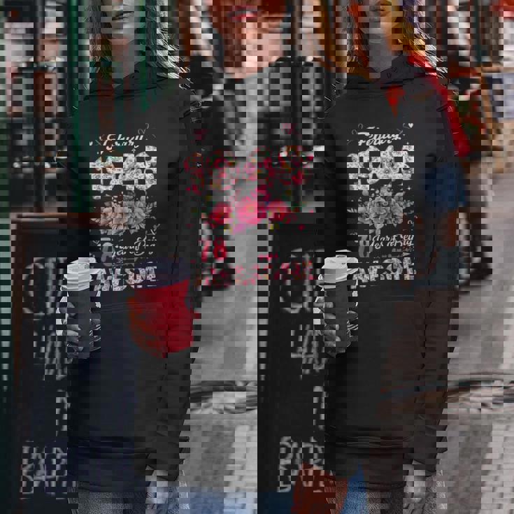 78歳 1948年2月 花柄 78歳 誕生日 男性 女性 レディースパーカー 面白い贈り物