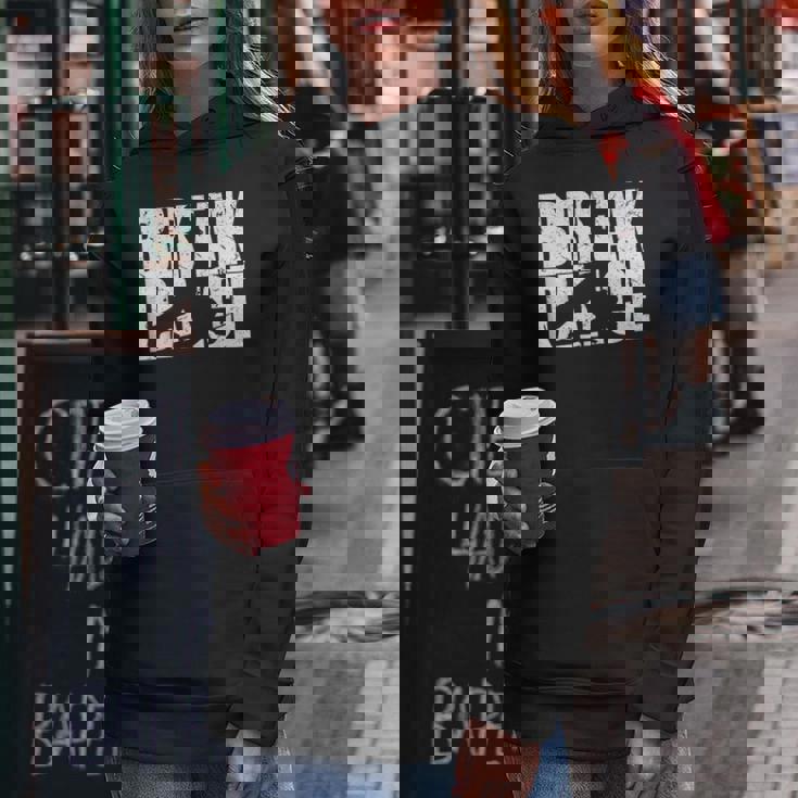 Break Dance ヒップホップ レトロ 風車 ギフト キッズ Bboy Bgirl レディースパーカー 面白い贈り物