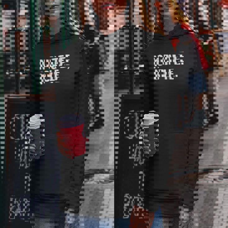 Emergency No Coffee No Life Missing Java 警告サイン レディースパーカー 面白い贈り物