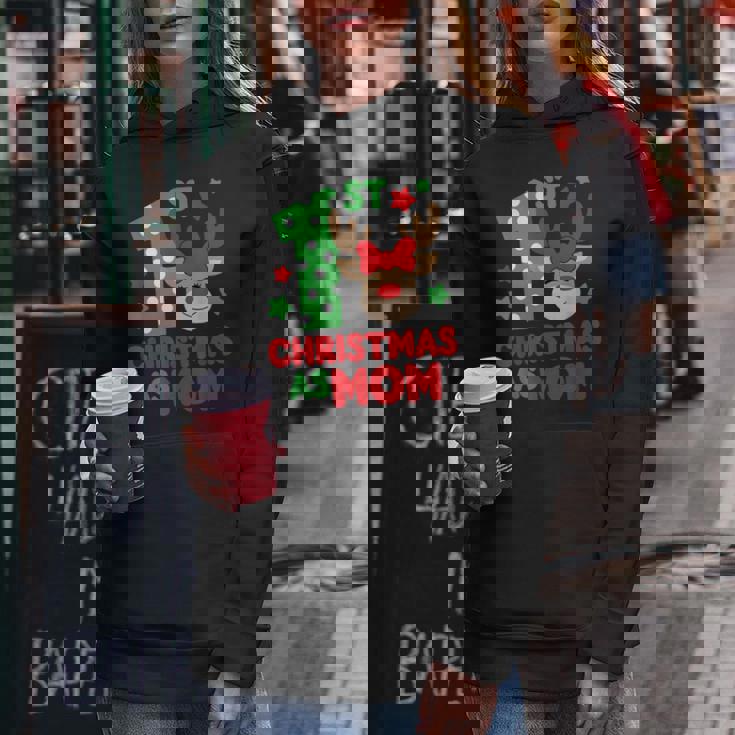 First Christmas As Mom Matching Family 1St Christmas Family Women Hoodie Unique Gifts