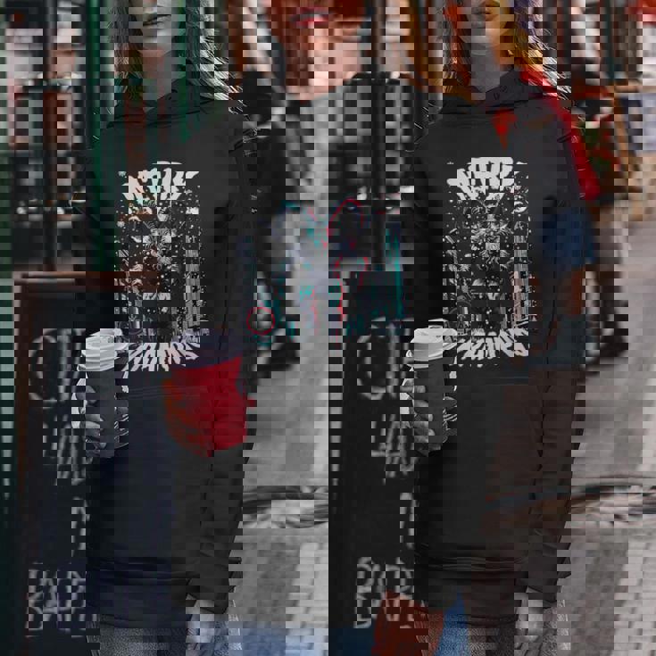 Frohe Krampus Nacht Frauen Kinder Weihnachten Happy Krampusnacht Kapuzenpullover für Damen Lustige Geschenke