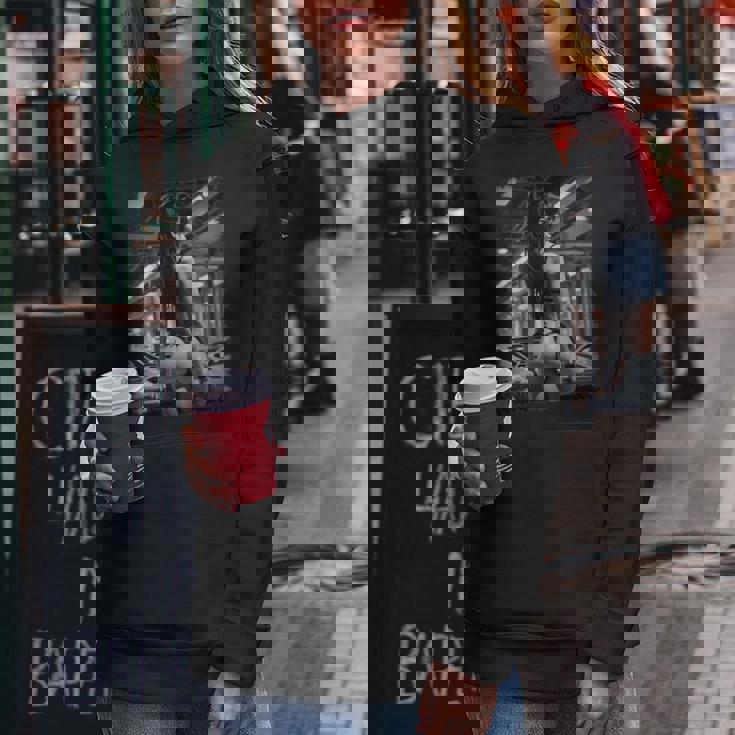 Hot Girl On 男性用 セクシー ブーティー ガール カーショー 1 Bw レディースパーカー 面白い贈り物