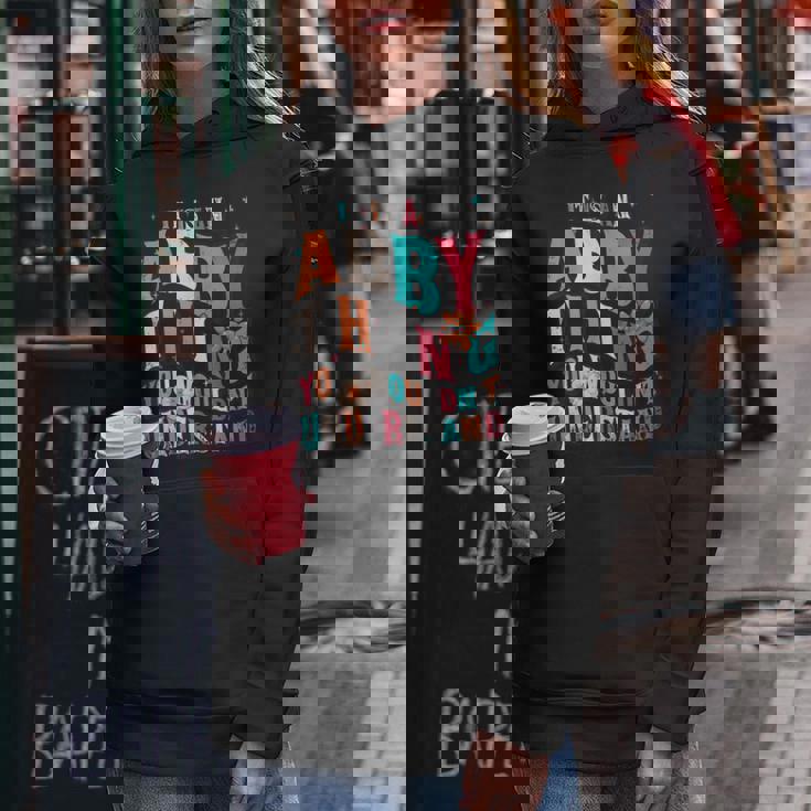 It's Abby Thing You Wouldn't Understand Abby Groovy レディースパーカー 面白い贈り物