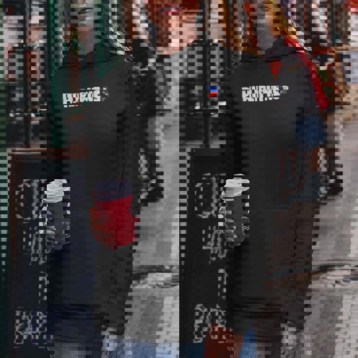 Philippines Flag Heart Pride Philippines Kid レディースパーカー 面白い贈り物