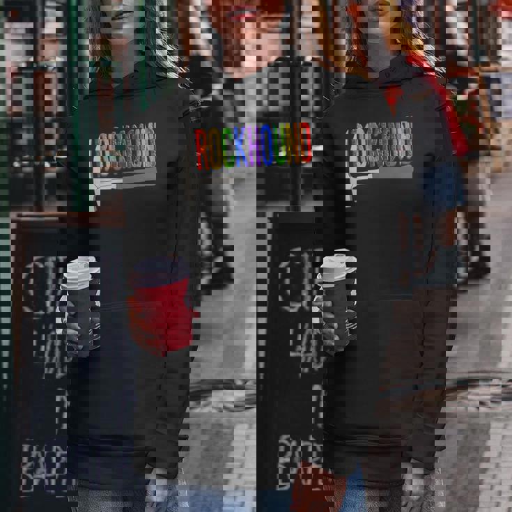 Rainbow Rockhound ロックピック 地質学ハンマー ロックハウンディング レディースパーカー 面白い贈り物