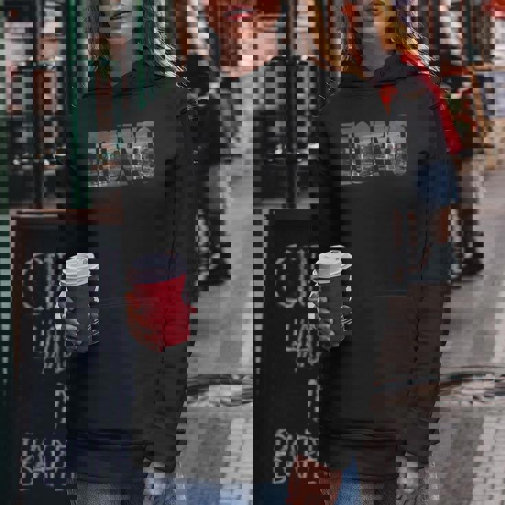 Tokyokyline Rainbow Bridge Tokyo Tower レディースパーカー 面白い贈り物