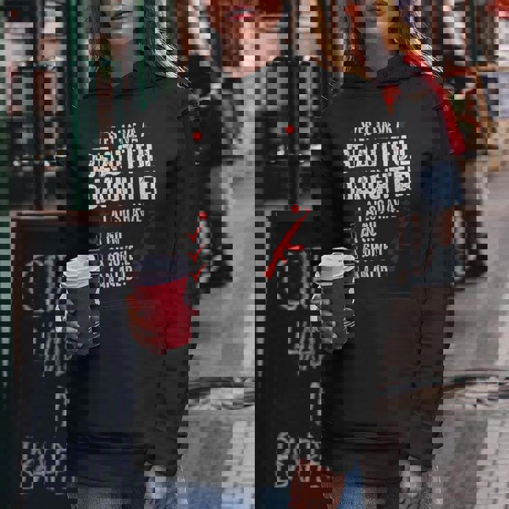 メンズ Yes I Have A Beautiful Daughters I Also Havearcastic レディースパーカー 面白い贈り物