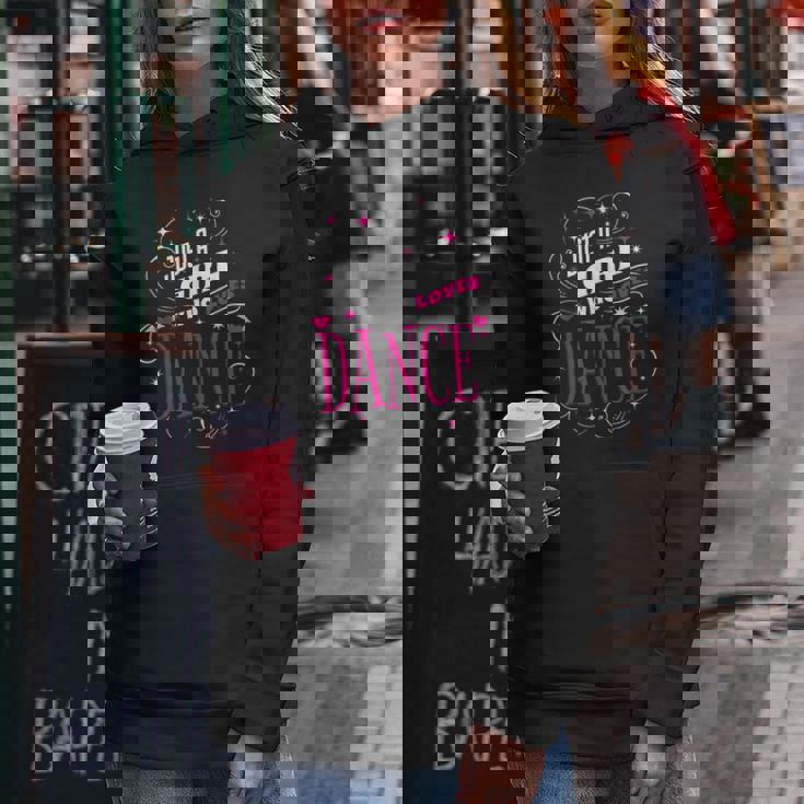 ダンス好きのためのダンスが大好きな女の子だけ レディースパーカー 面白い贈り物