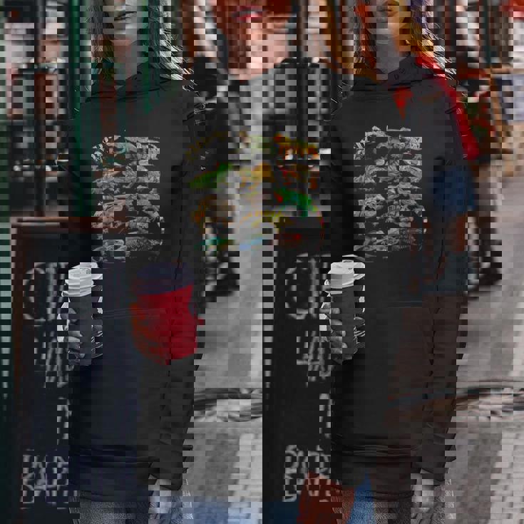 トカゲイグアナ クールな爬虫類タイプ – 男性、女性、男の子、女の子。 レディースパーカー 面白い贈り物