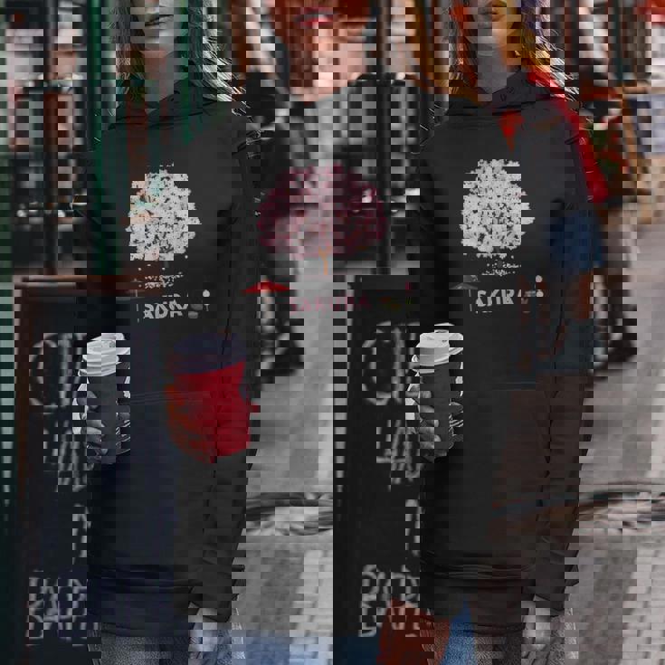 和 桜 シャツ ピンク 桜 花 木 花見 レディースパーカー 面白い贈り物