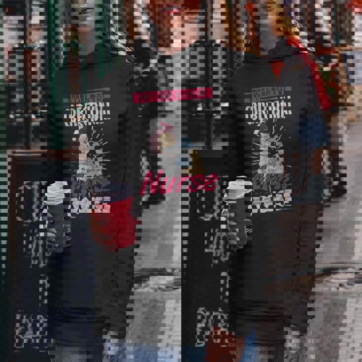 矯正看護師 刑務所看護 Use My Correctional Nurseoice レディースパーカー 面白い贈り物