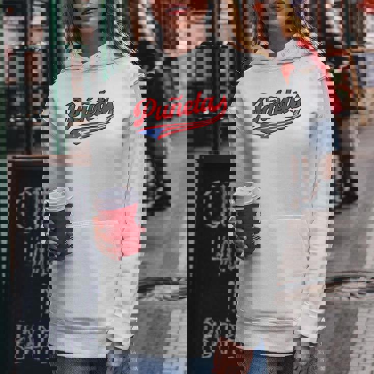 Puñeta プエルトリコ プエルトリコ 国旗 面白い 男性 女性 言葉 レディースパーカー 面白い贈り物