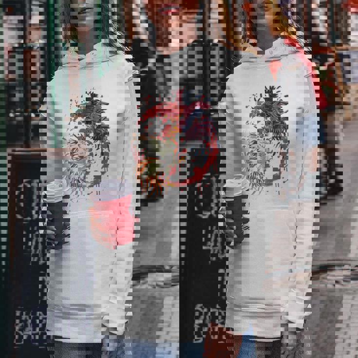 Rooster Cock Fight Chicken ノベルティ ファーマーズギフト レディースパーカー 面白い贈り物