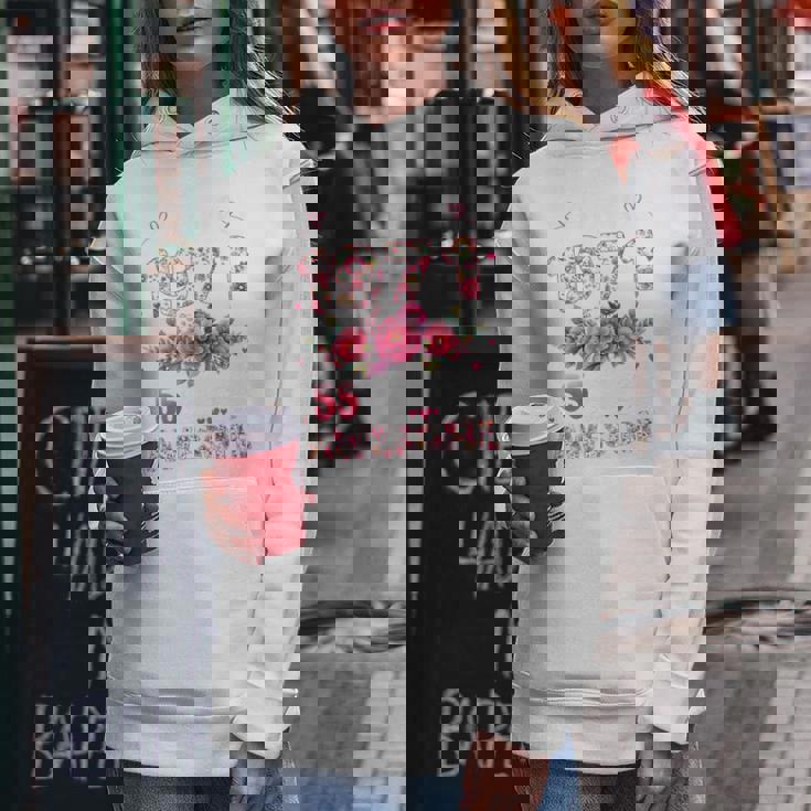 オンバック 55歳 1971年4月 花柄 55歳の誕生日 レディースパーカー 面白い贈り物