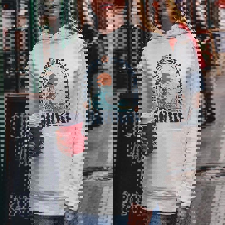 ソルトウォーターフラワー 花びら ハワイ 夏のビーチ愛好家 バック レディースパーカー 面白い贈り物