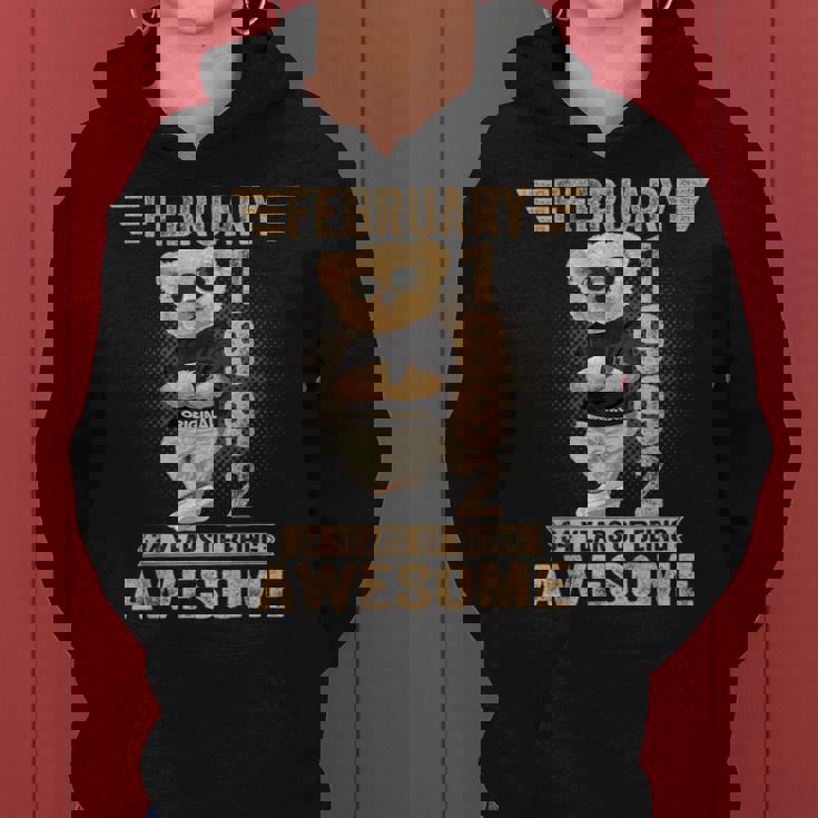 1992年2月34歳の誕生日男性と女性のための素晴らしいテディベア。 レディースパーカー