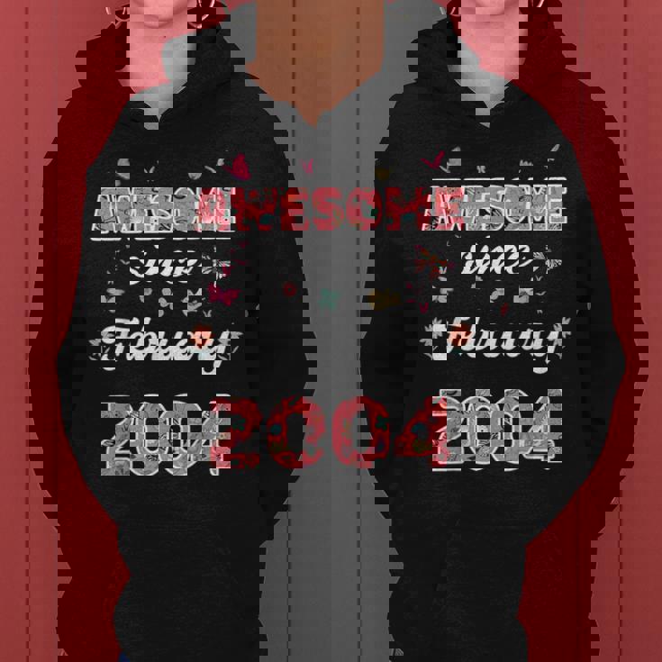 2004年2月から素晴らしい花、2004年2月の誕生日。 レディースパーカー