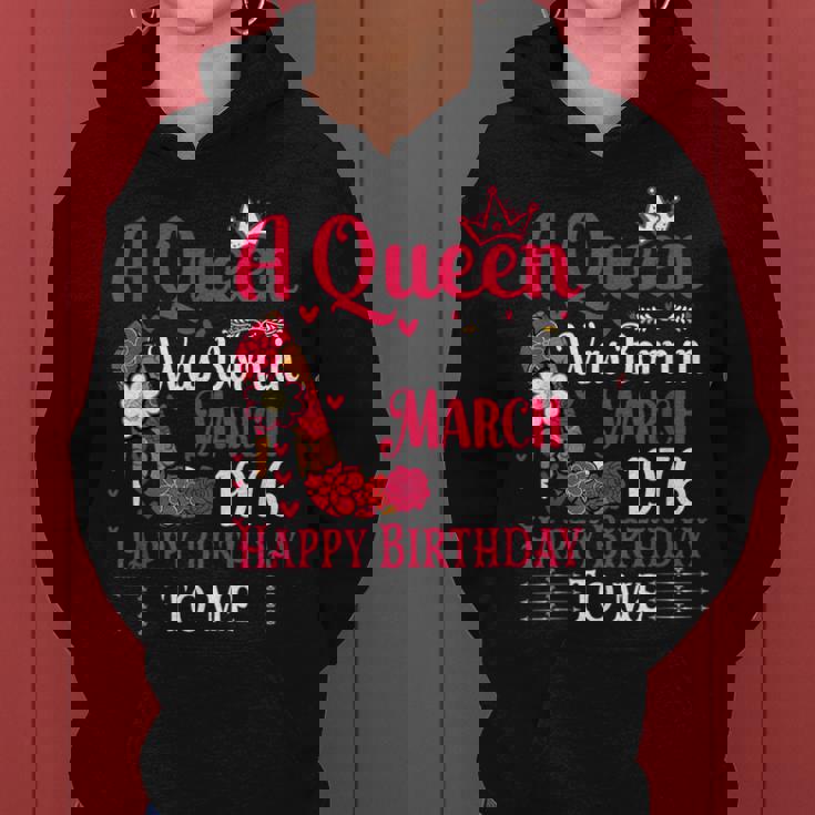 49歳の誕生日 ハイヒール A Queen Was Born In 3月 1976 レディースパーカー