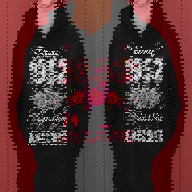 74歳 1952年2月 花柄 74歳 誕生日 男性 女性 レディースパーカー