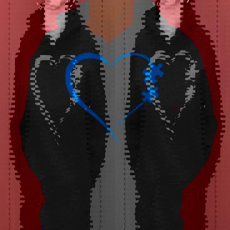 Autism Autism Awareness Autism Mom Love レディースパーカー