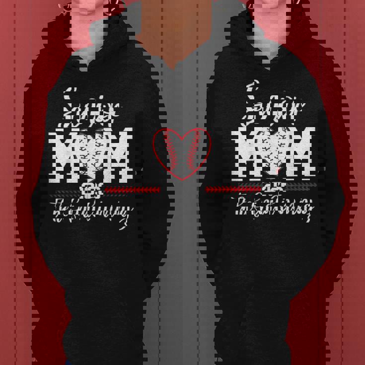 Baseball Senior Mom 2026 Final Inning Baseball Senior Mama Women Hoodie