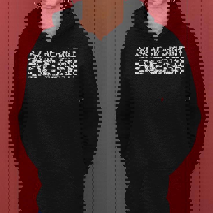 English Teacher In English Teaching Chool Quote レディースパーカー